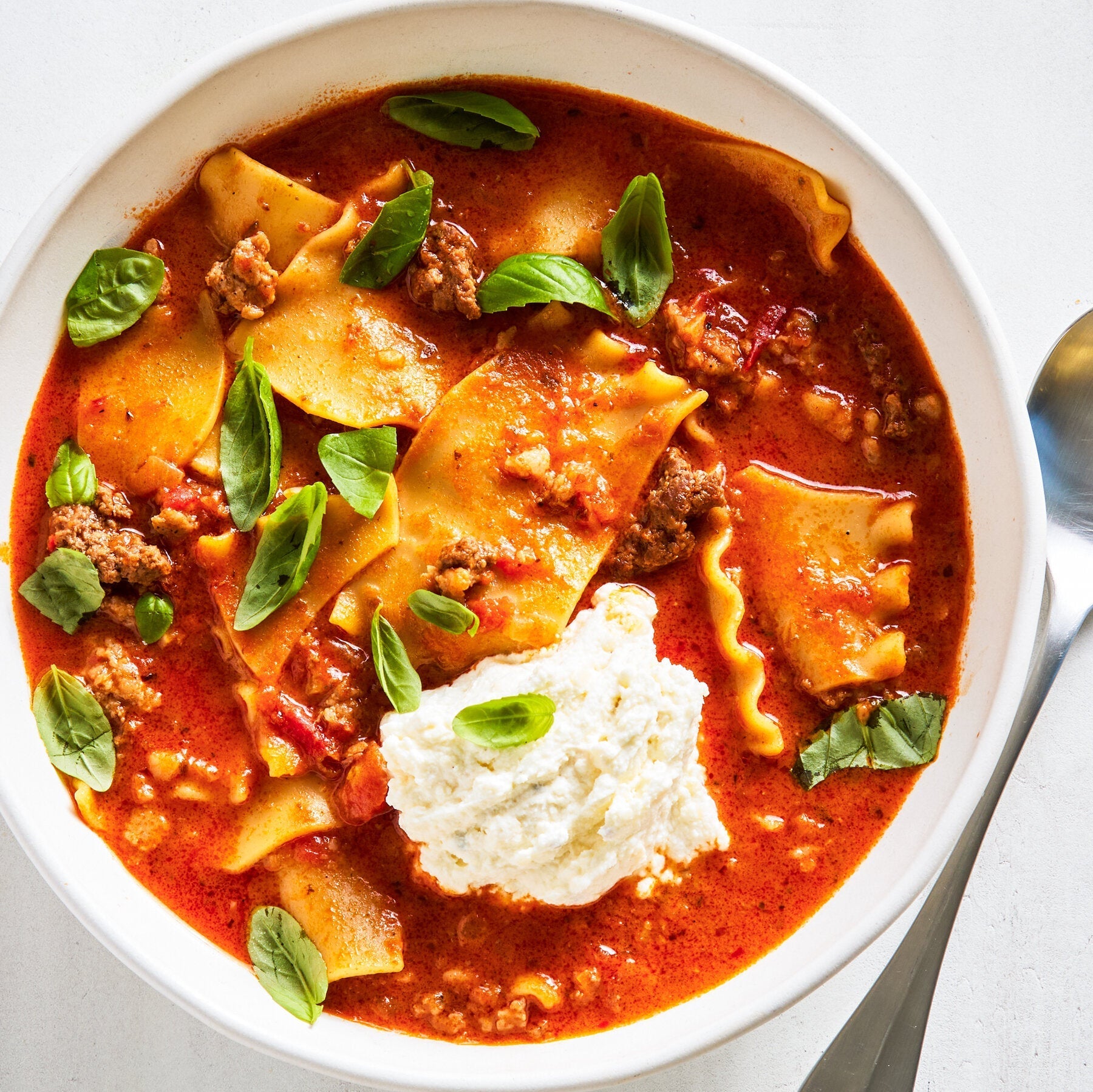Vegan Lasagna Soup (Plant-Based, Comfort Food, Easy Dinner)