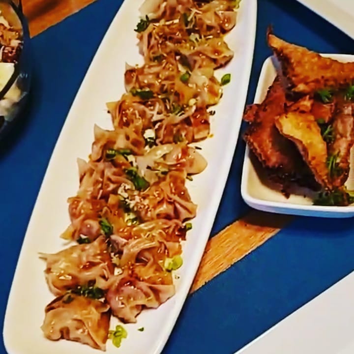 Sloppy Joe Potstickers