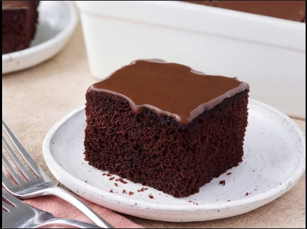 Depression Chocolate Cake (Egg-Free, Dairy-Free, Classic Vintage Recipe)