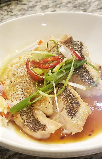 Pan-Seared Thai Red Snapper (Crispy Skin, Aromatic, Restaurant-Style)