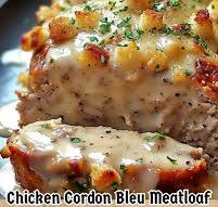 Chicken Cordon Bleu Meatloaf (Classic, Cheesy, Family Favorite)