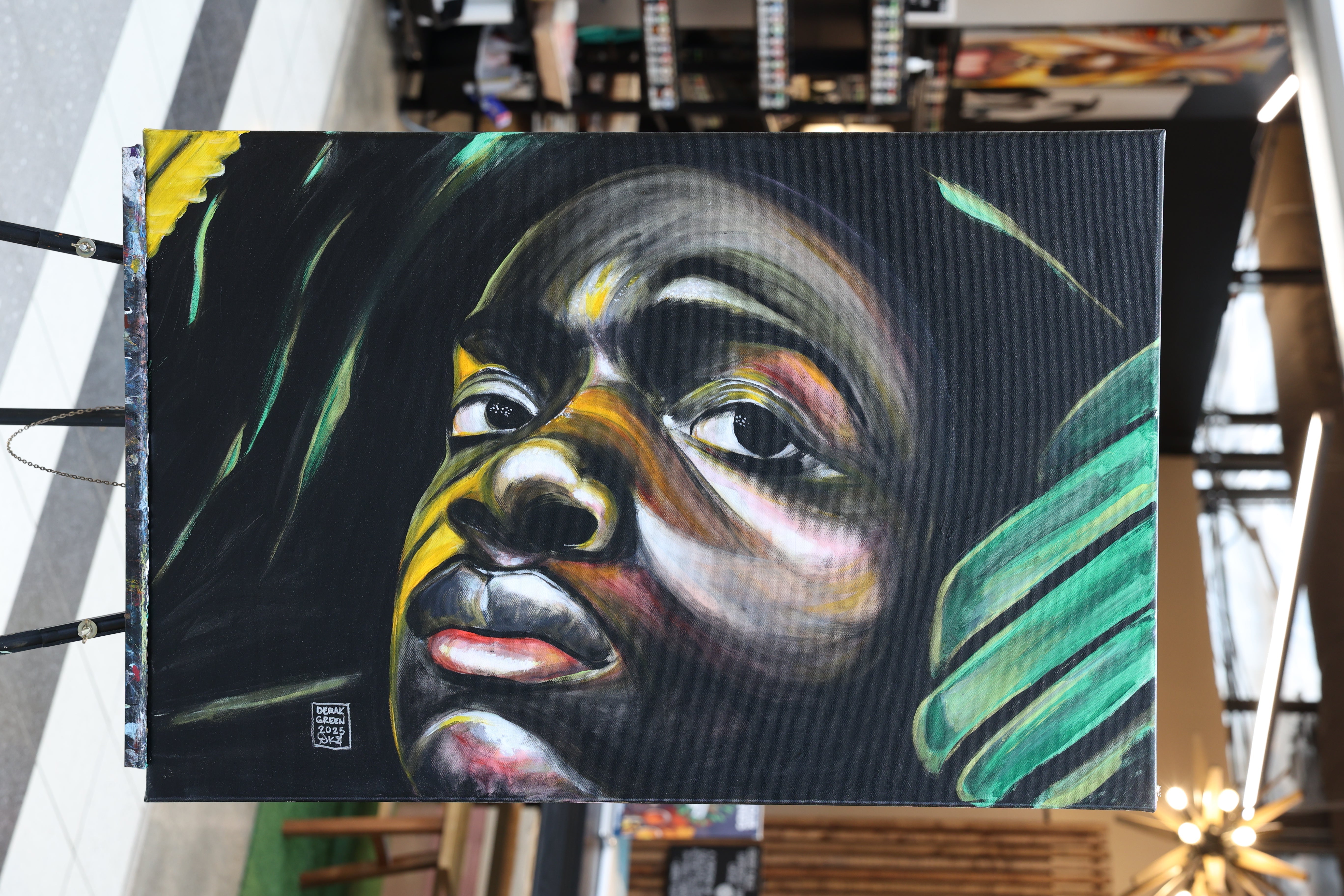 in the safety of the garden