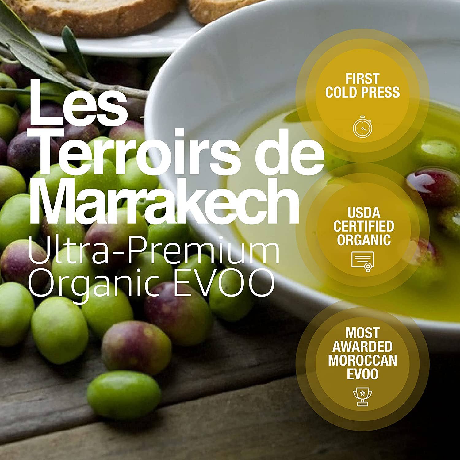 LES TERROIRS DE MARRAKECH Organic Extra Virgin Olive Oil