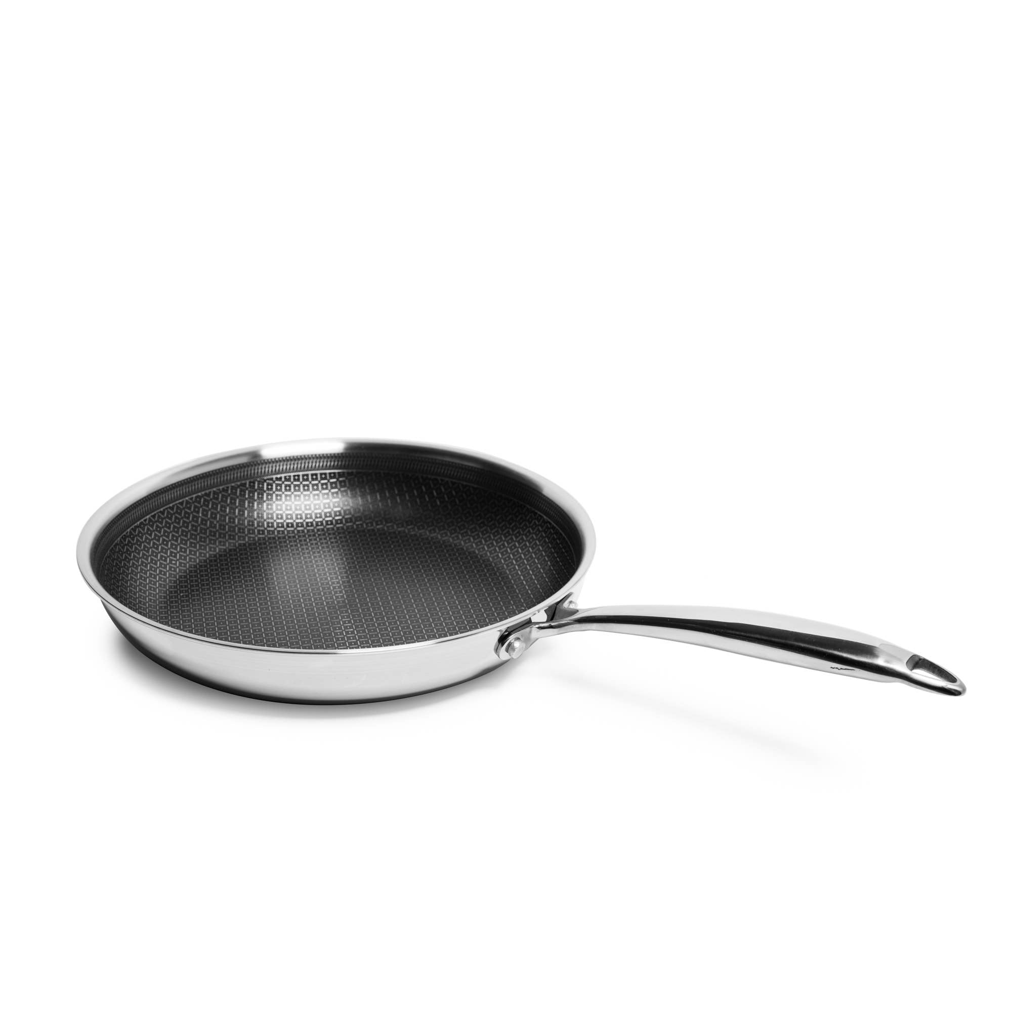 8" Diamond Oven Safe Stainless Steel Tri-Ply Frying Pans