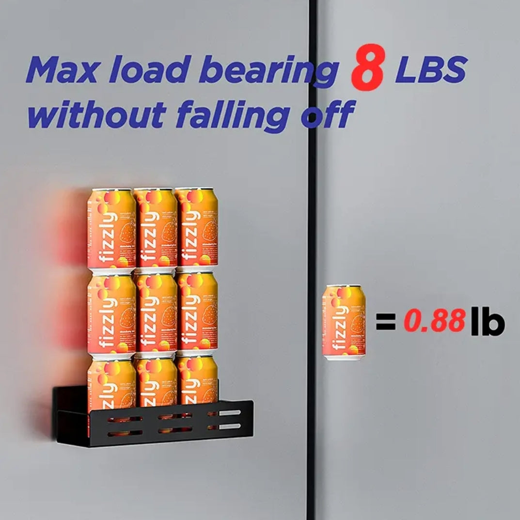 5 Piece Magnetic Spice Rack Set - Fridge & Wall Mount Organizer