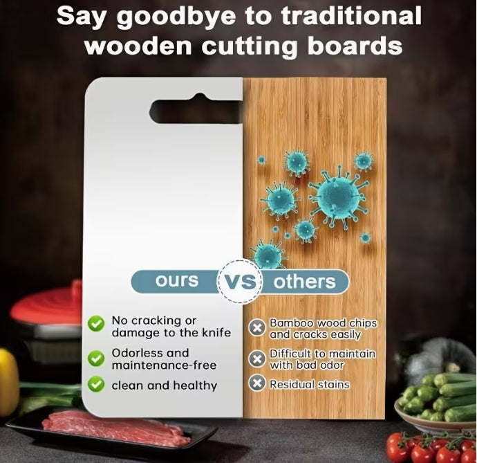 Stainless Steel Cutting Board - Sturdy Kitchen Board | Cooking With Greens