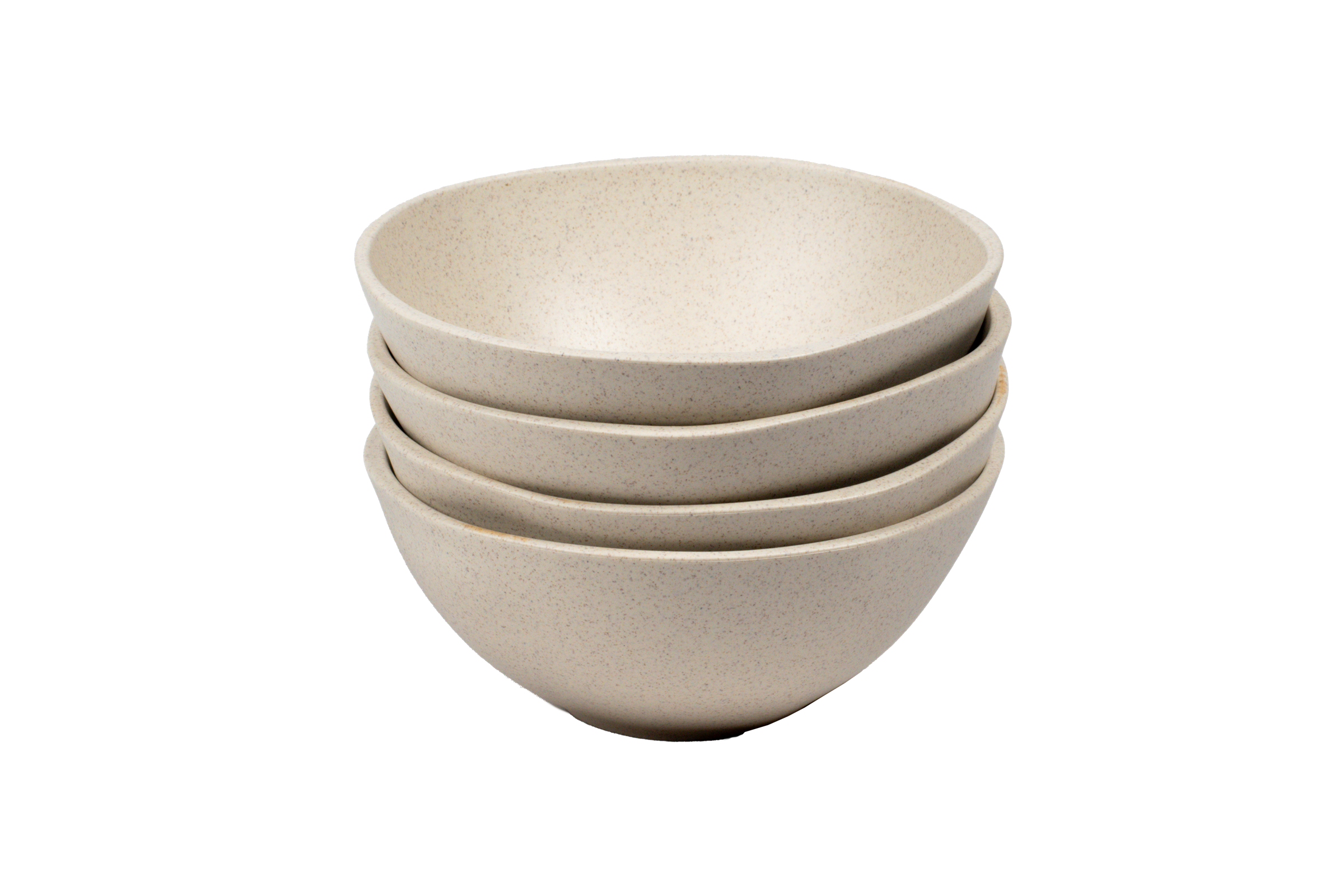 ORGANIC COUPE WHEAT OFF WHITE PP 12 PC DINNERWARE SET