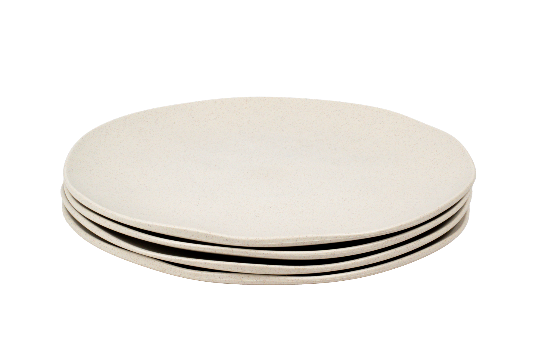 ORGANIC COUPE WHEAT OFF WHITE PP 12 PC DINNERWARE SET