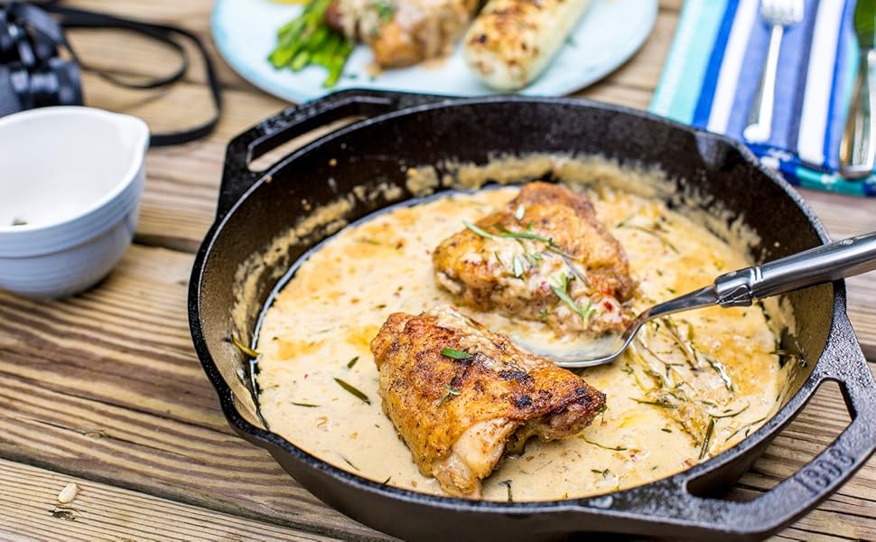 Lodge 10.25" Cast Iron dual handle pan