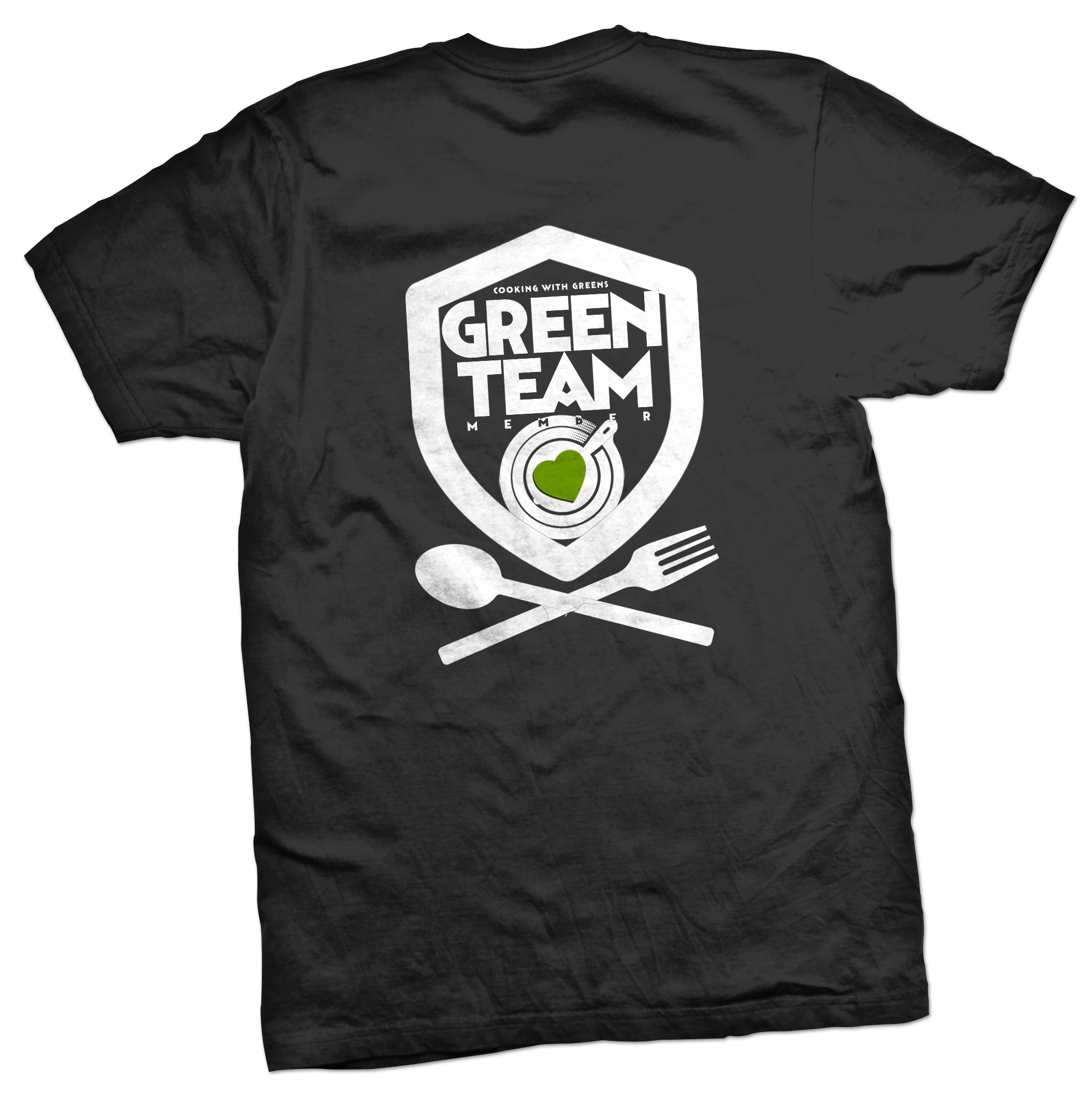 Green Team Tee - Cooking With Greens T-Shirt | Premium Cotton Show your Cooking With Greens