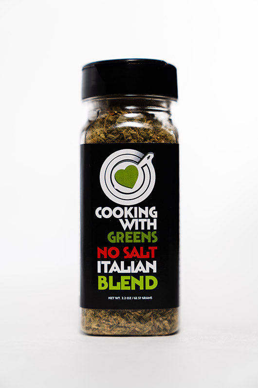 No Salt Italian Blend - Sodium-Free Herb Seasoning | Cooking With Greens