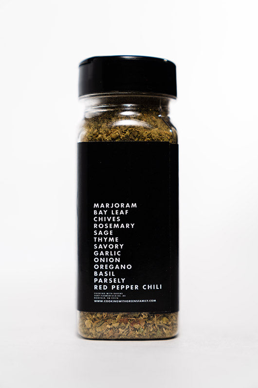 No Salt Italian Blend - Sodium-Free Herb Seasoning | Cooking With Greens
