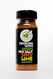 No Salt Spicy Lime Blend - Sodium-Free Citrus Seasoning | Cooking With Greens