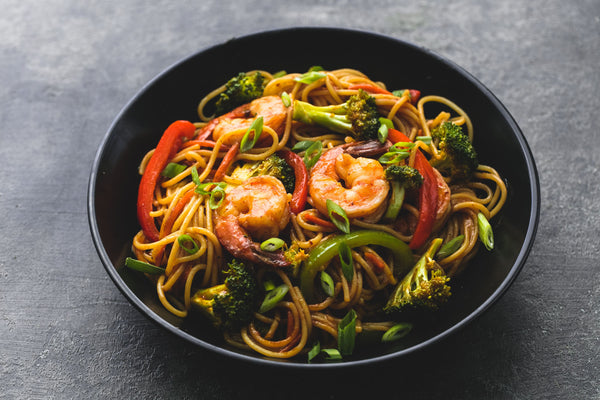 Crab and Shrimp Lo Mein