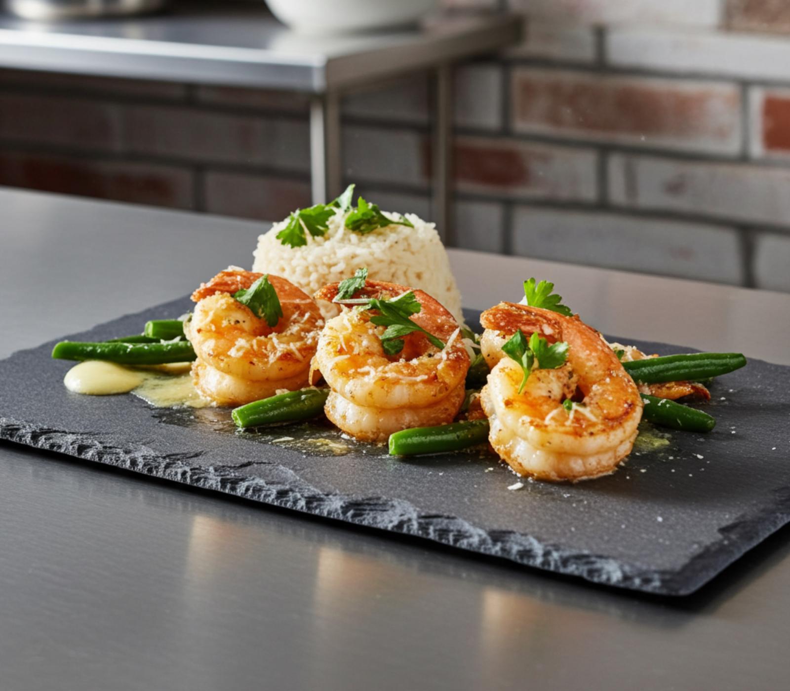 Brown Butter Garlic Shrimp