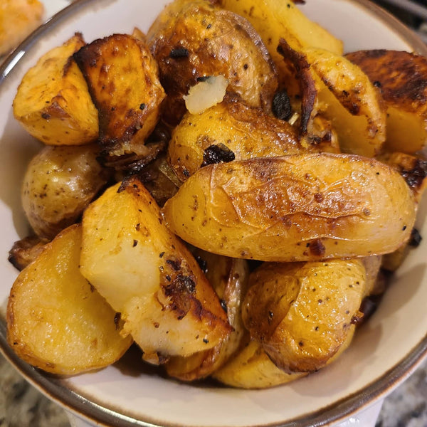 Honey Garlic Potatoes