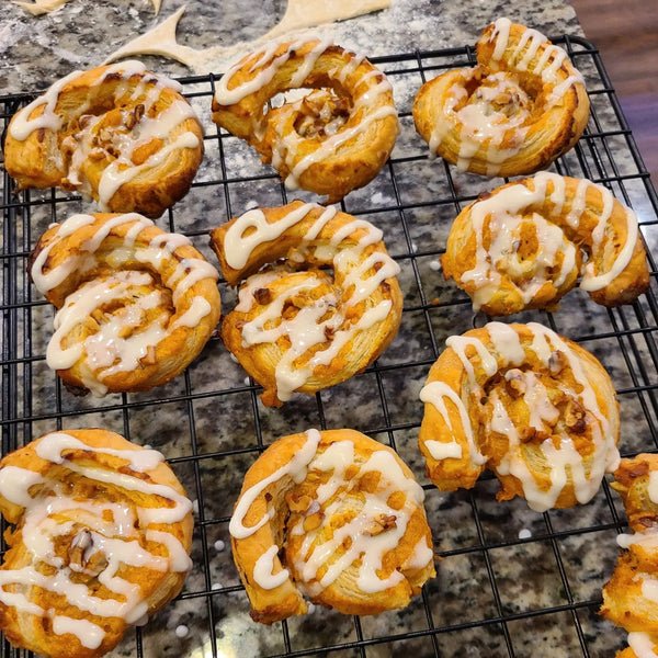 Sweet Potato Pie Cinnamon Buns