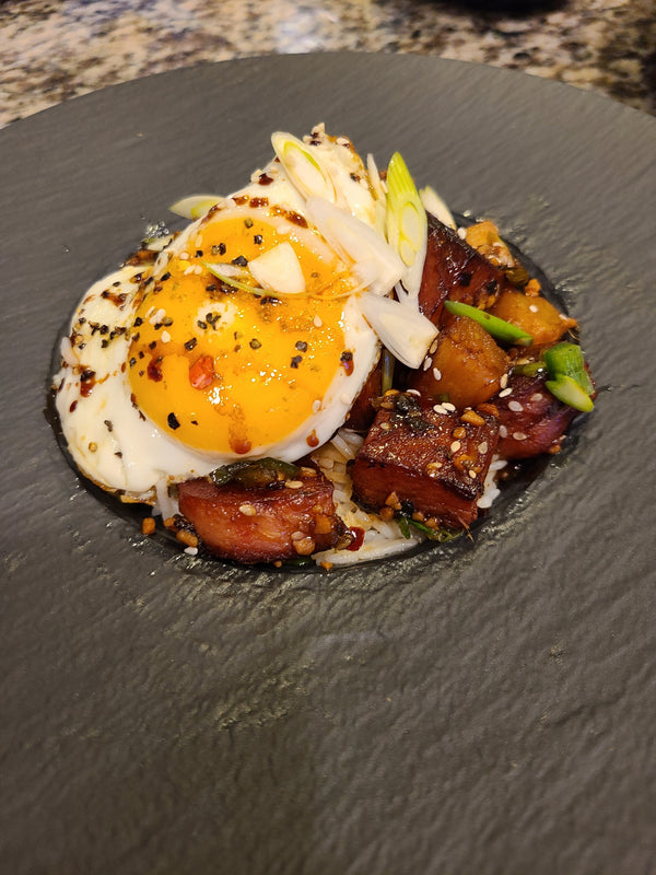 Hawaiian Spam Rice Bowl