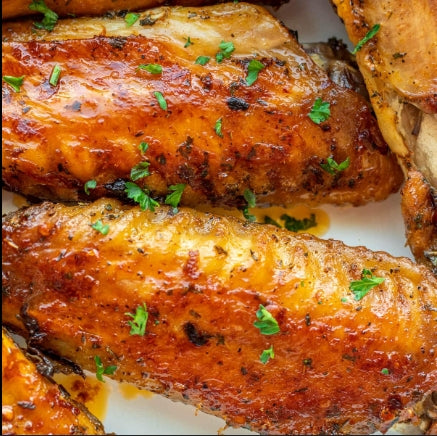 Honey Butter Fried Turkey Wings (Crispy, Sweet & Savory, Southern-Style)