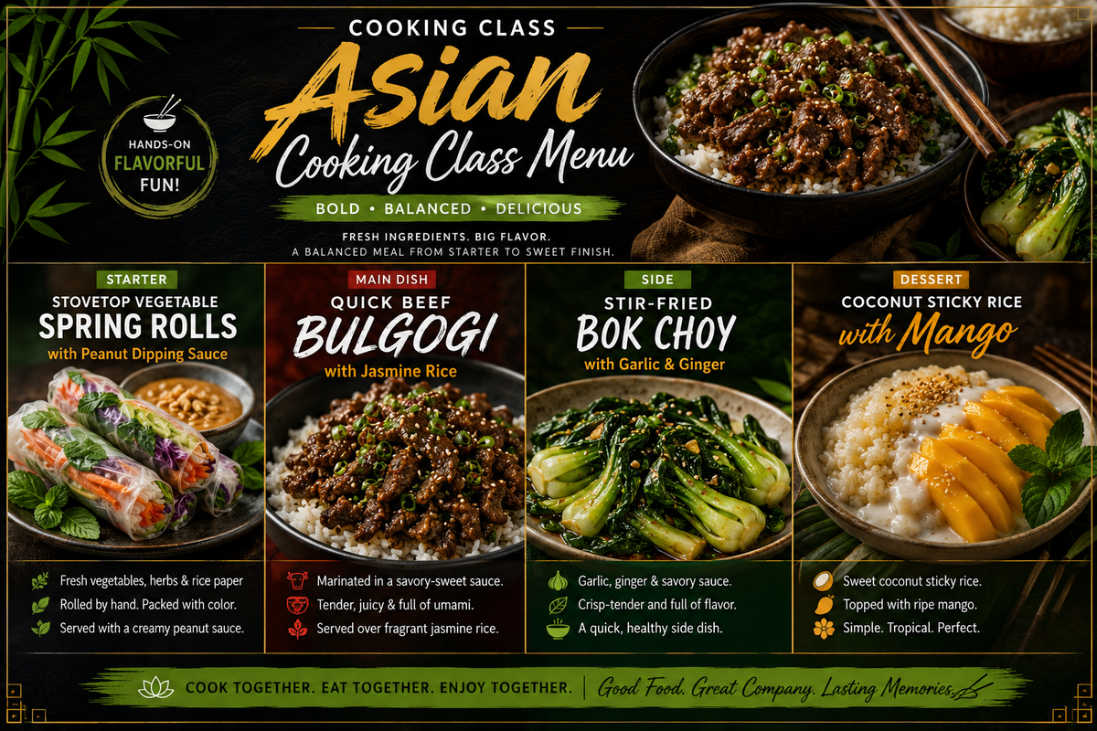 Asian Cooking Class