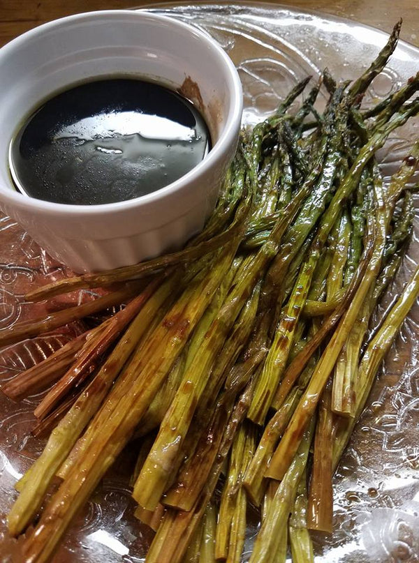 Baked Asparagus w/Balsamic Reduction
