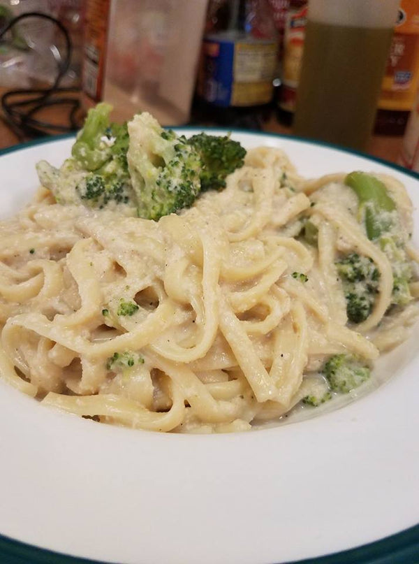 Vegan Linguine Alfredo