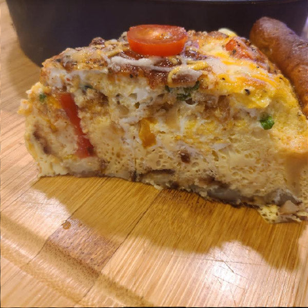 Deep Dish Breakfast Pizza