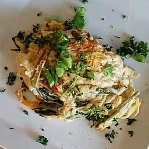 Spaghetti Squash Alfredo