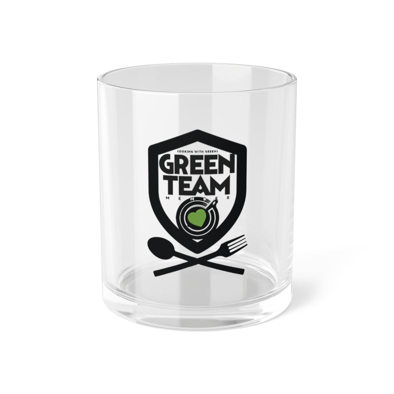 Green Team Bar Glass