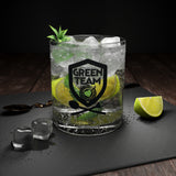Green Team Bar Glass