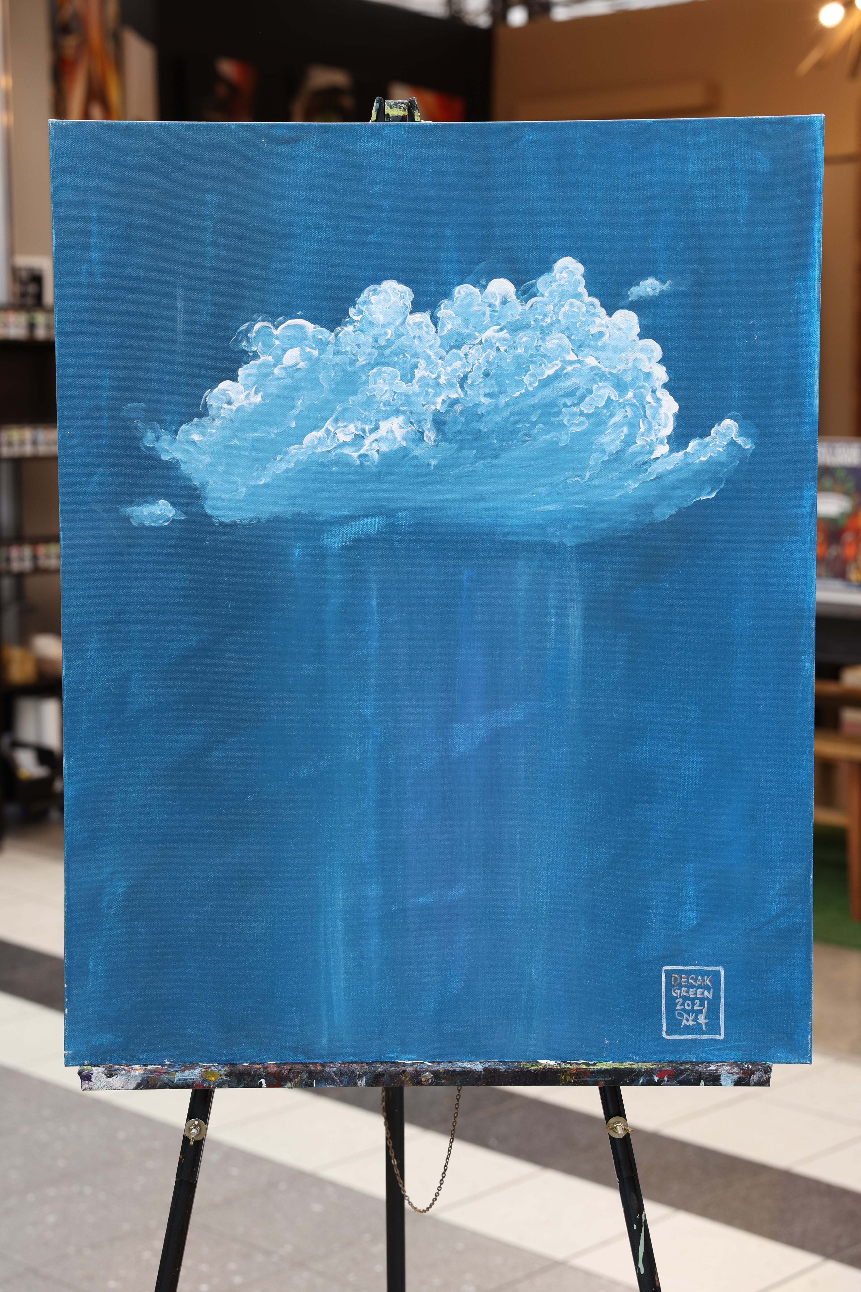 Blue cloud