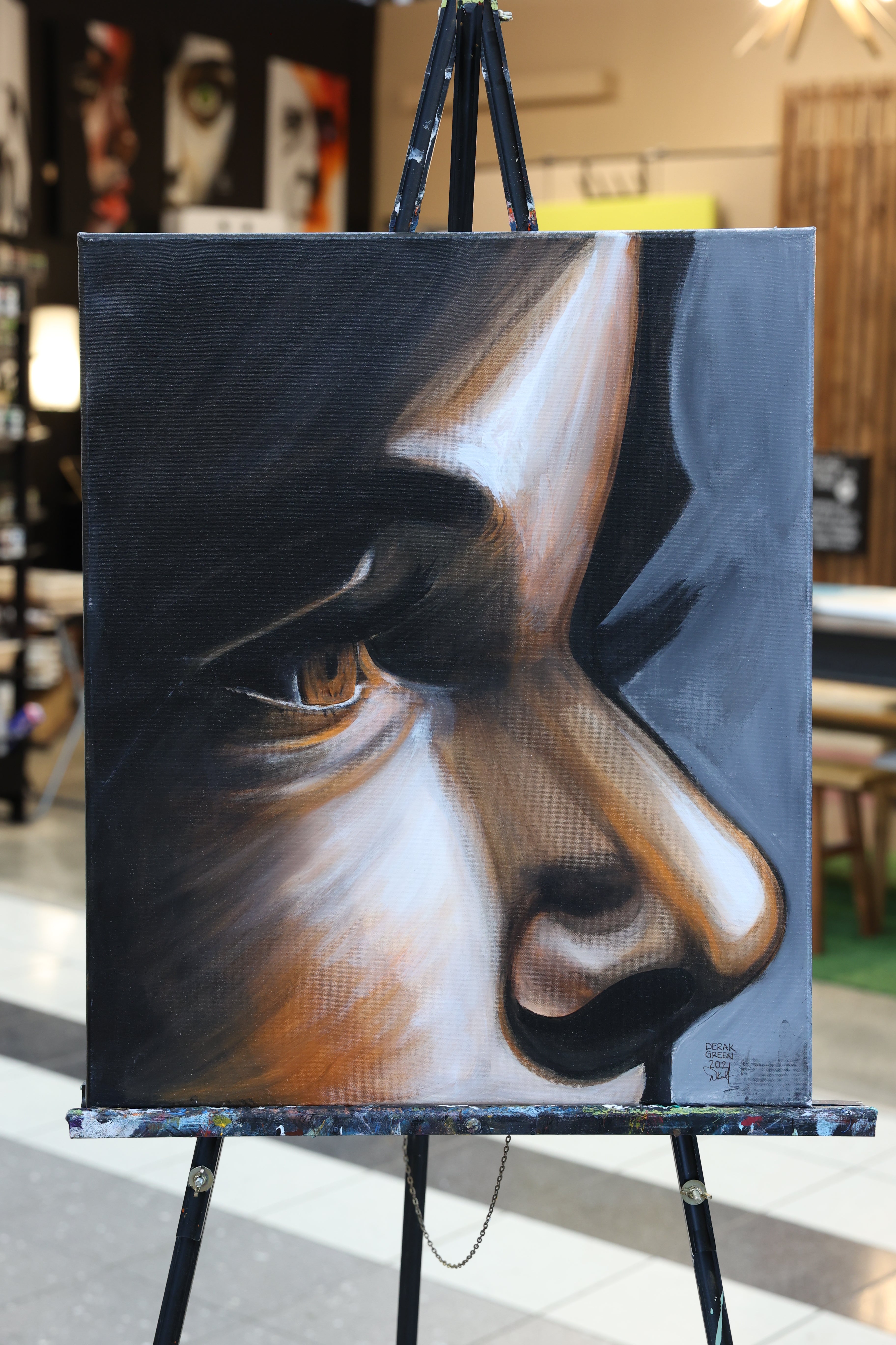 Woman closeup