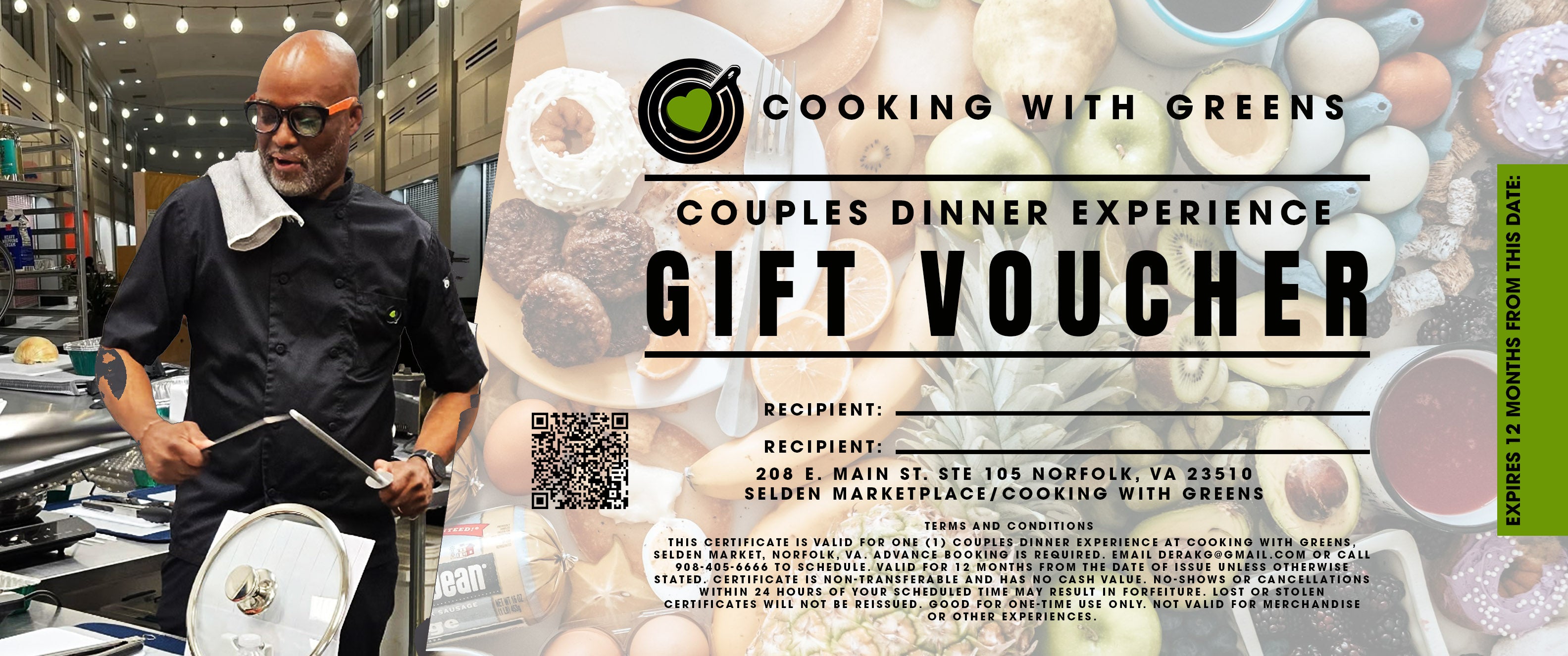 DINNER EXPERIENCE GIFT COUPON