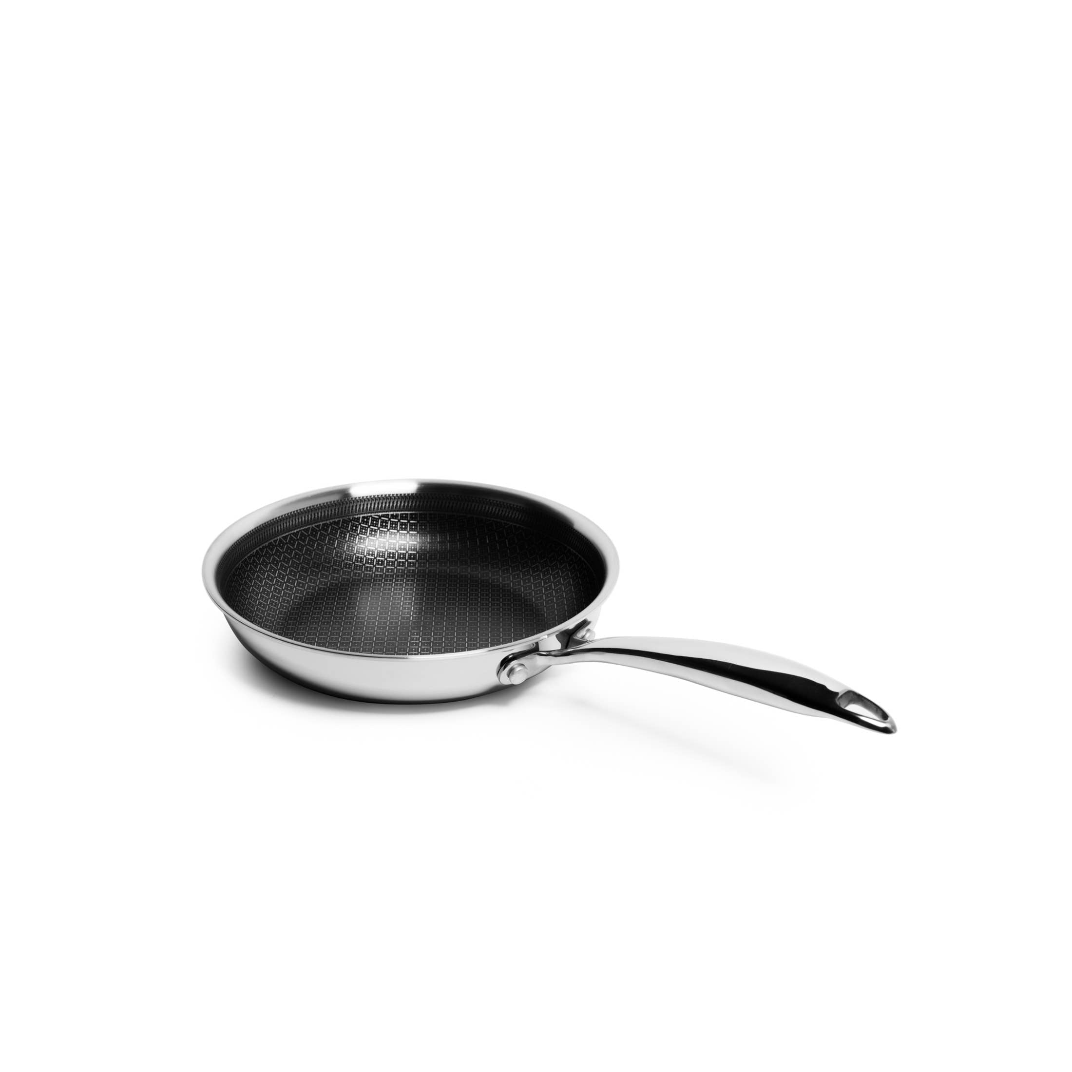 8" Diamond Oven Safe Stainless Steel Tri-Ply Frying Pans