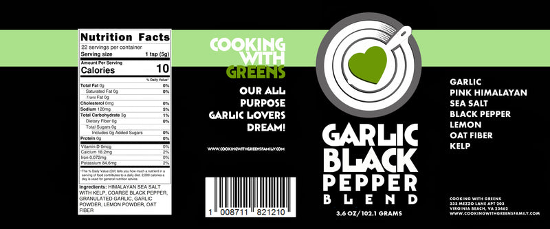 Garlic Black Pepper Blend
