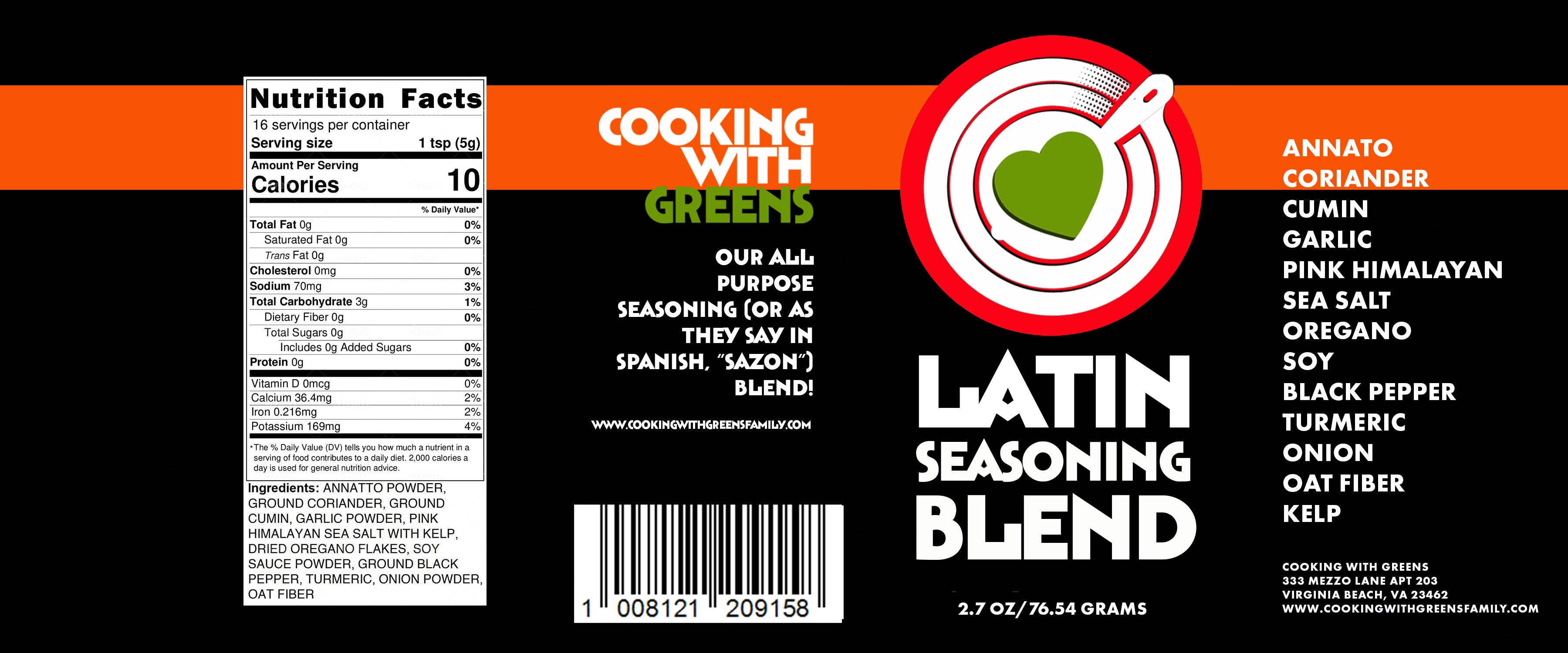 Latin blend