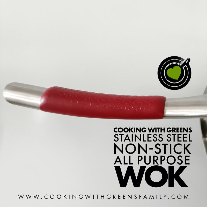 PRE ORDER: Nonstick Stainlss Steel Wok + FREE DELIVERY