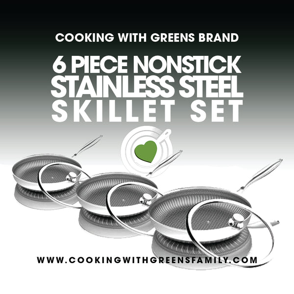 PRE ORDER: 6pc Non stick Frying pan Set (FREE SHIPPING)