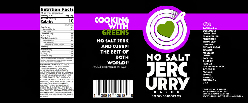 NO SALT JERCURRY BLEND